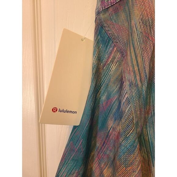 Lululemon Everlux Short-Lined Tennis Tank Dress 6" 'Pixel Diffuse Multi | 10 NWT - Picture 13 of 15